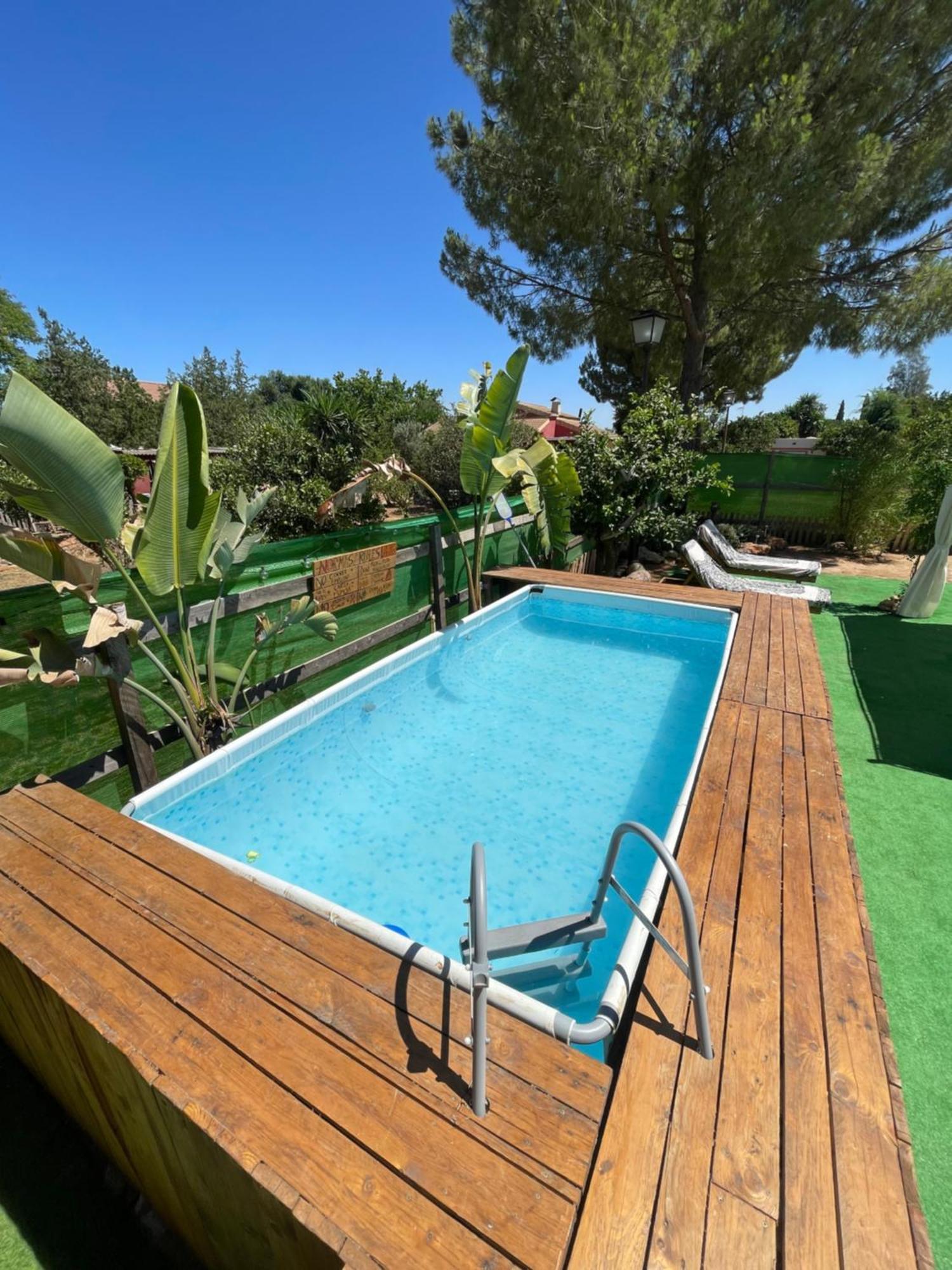 Nomada, Chalet Con Piscina En Alcala De Guadaira Bagian luar foto